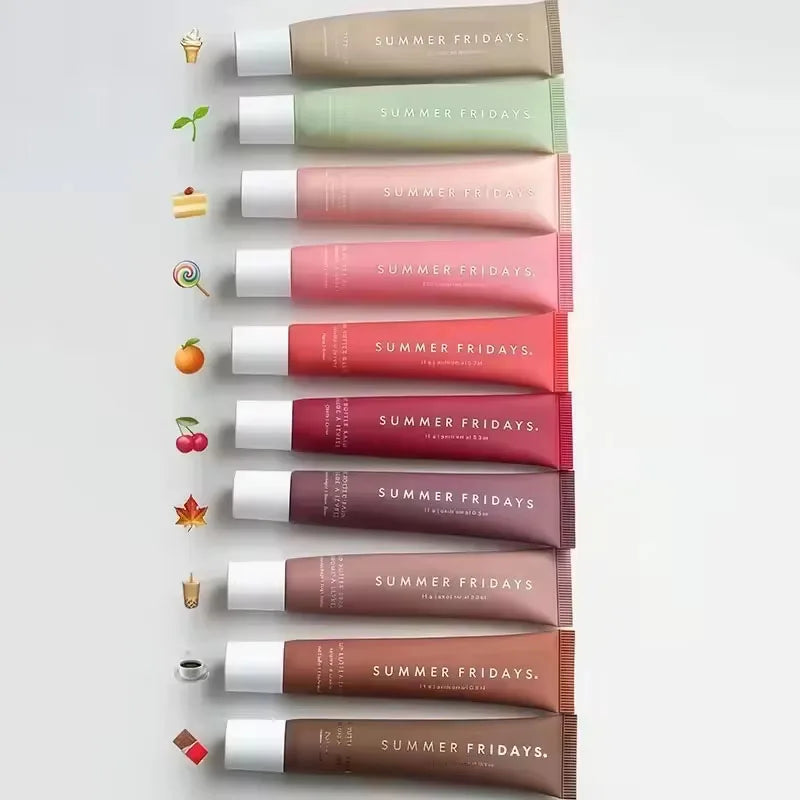 Summer Friday's Lip Balm Moisturizing Mirror Lip Gloss Lip Pink Guava