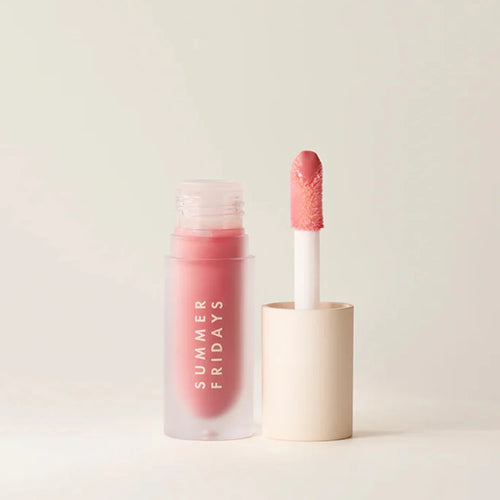 Summer Friday's Lip Balm Moisturizing Mirror Lip Gloss Lip Pink Guava