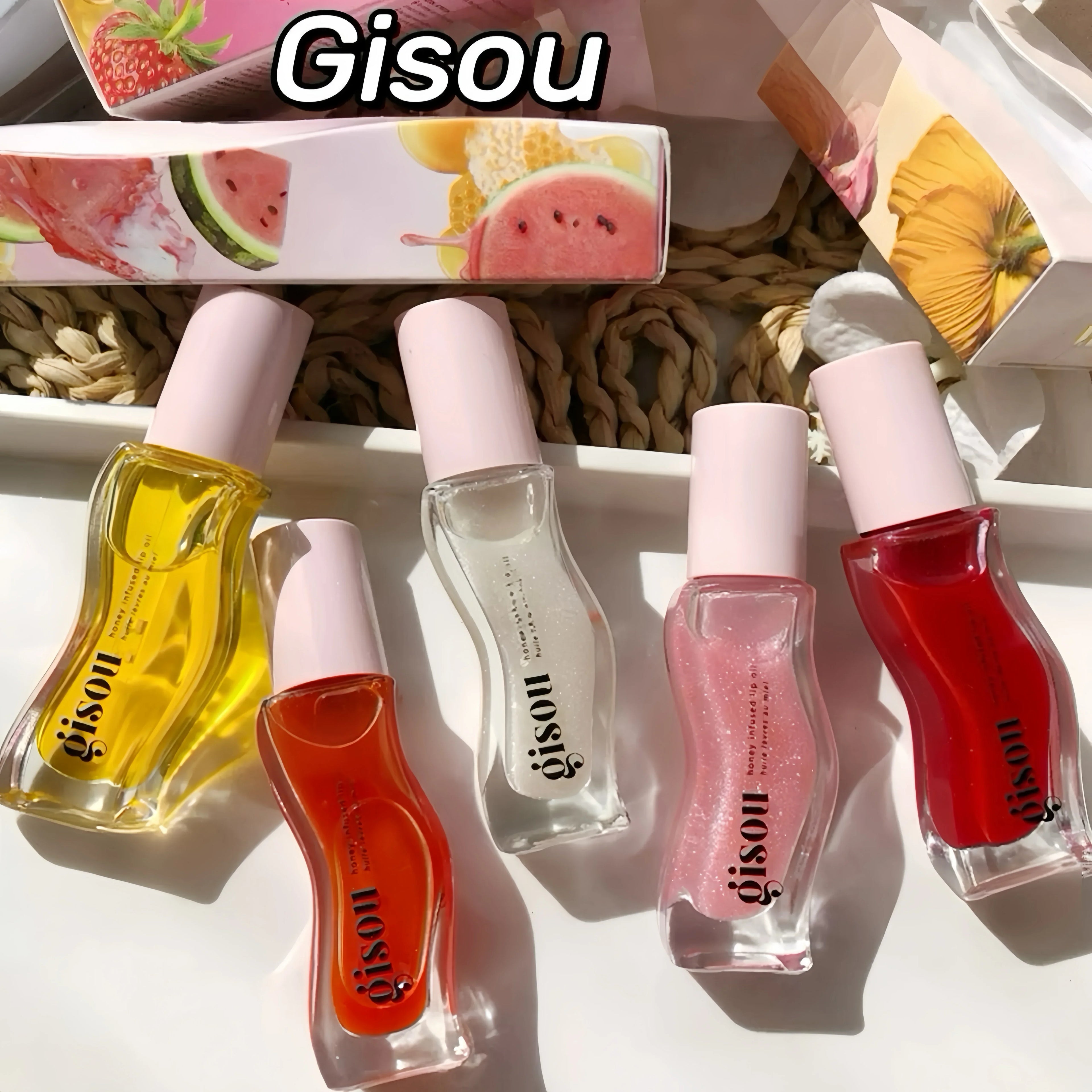 Gisou Moisturizing Lip Balm Lip Oil Gloss Care Of The Lips