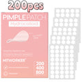 HITWORKER 800-Piece Acne Patches | Hydrocolloid Round Acne Patches |