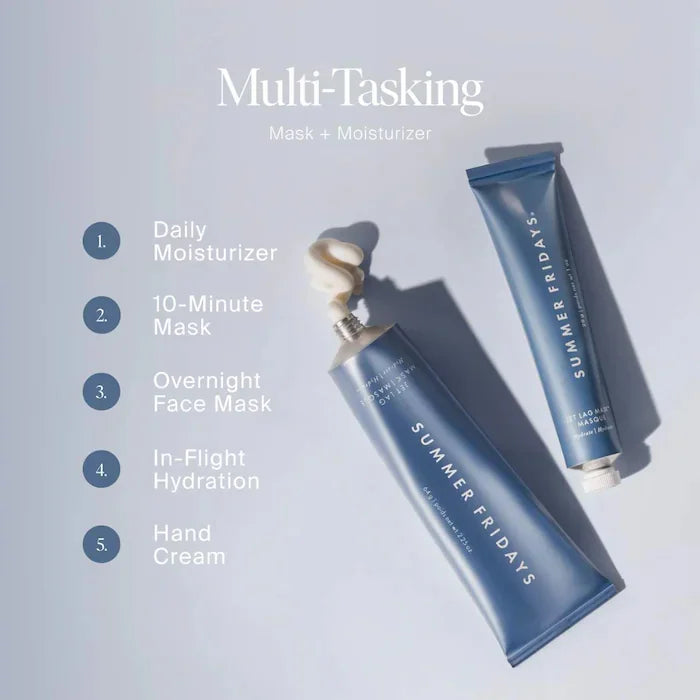 Summer Fridays Jet Lag Mask Moisturizer 64g Lip Balm Moisturizing Lip
